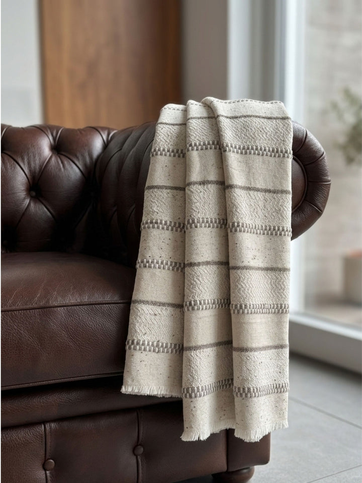 Tagesdecke 180x230 cm aus Leinen & Baumwolle