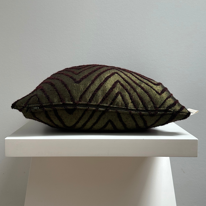 Designkissen „Verde e Rosso“