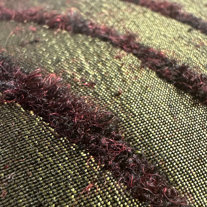 Designkissen „Verde e Rosso“
