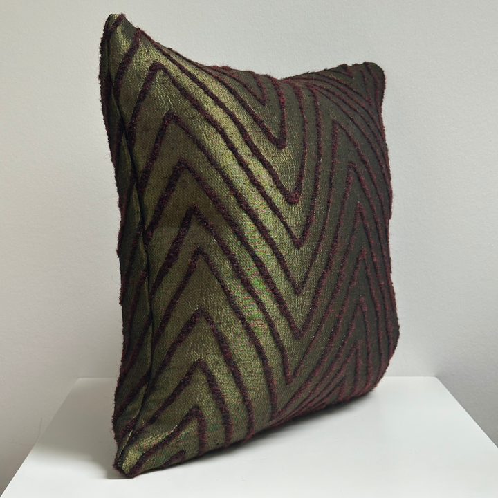Designkissen „Verde e Rosso“